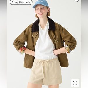 J.Crew Seaside Linen Blend Shorts